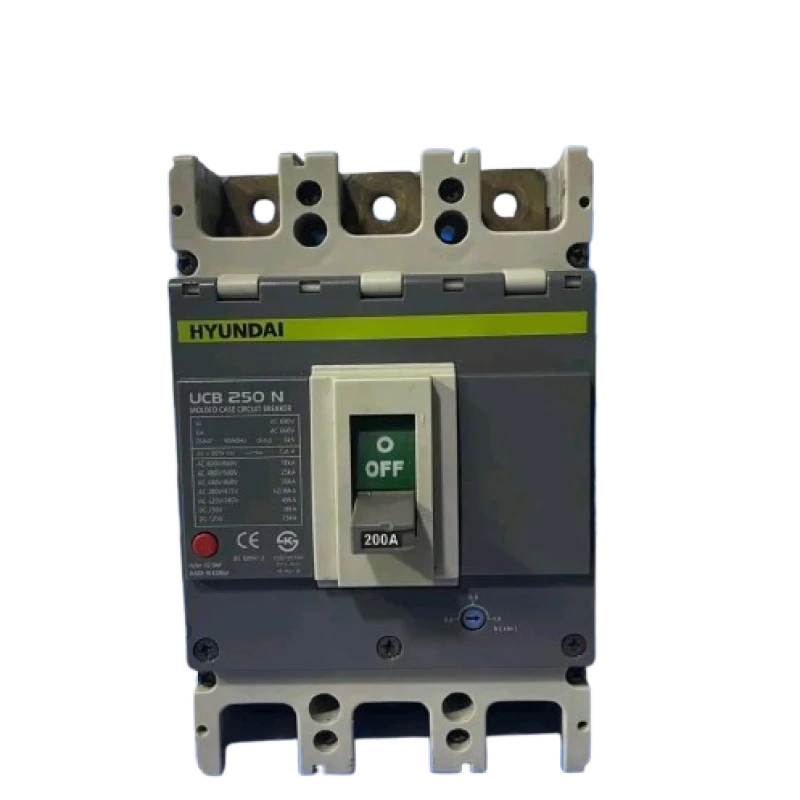 HYUNDAI UCB 250 N MOLDED CASE CIRCUIT BREAKER 200 A ELECTRIC z3marinesystems
