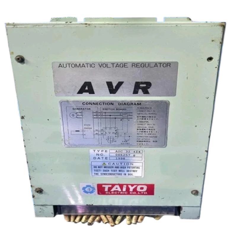 TAIYO ASC-32-4Z4 AUTOMATIC VOLTAGE REGULATOR Automation z3marinesystems